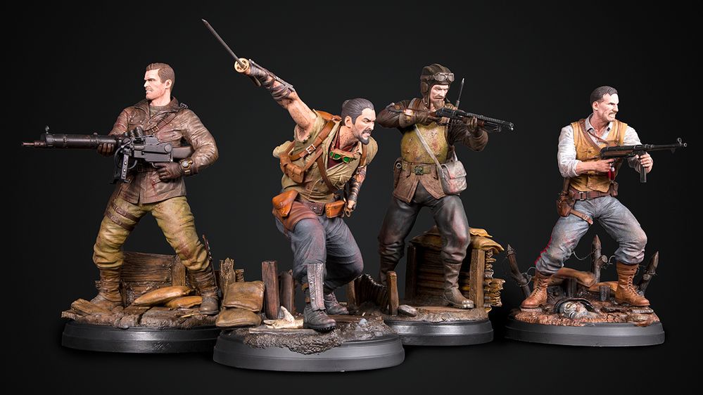 call of duty zombies figures