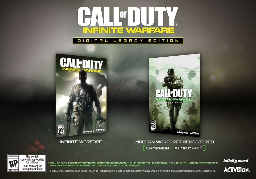 Call of Duty: Infinite Warfare – What's Included In the Legacy and Digital  Deluxe Editions?