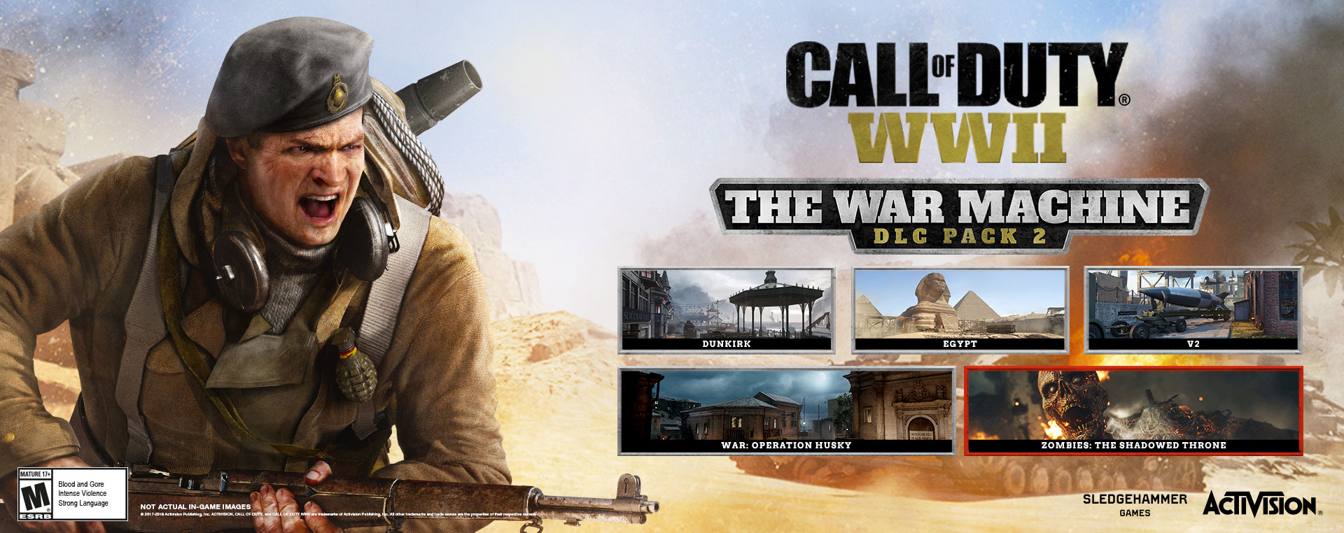Prepare yourself for Call of Duty: WWII - The War Machine – the Second DLC  Pack for Call of Duty: WWII!
