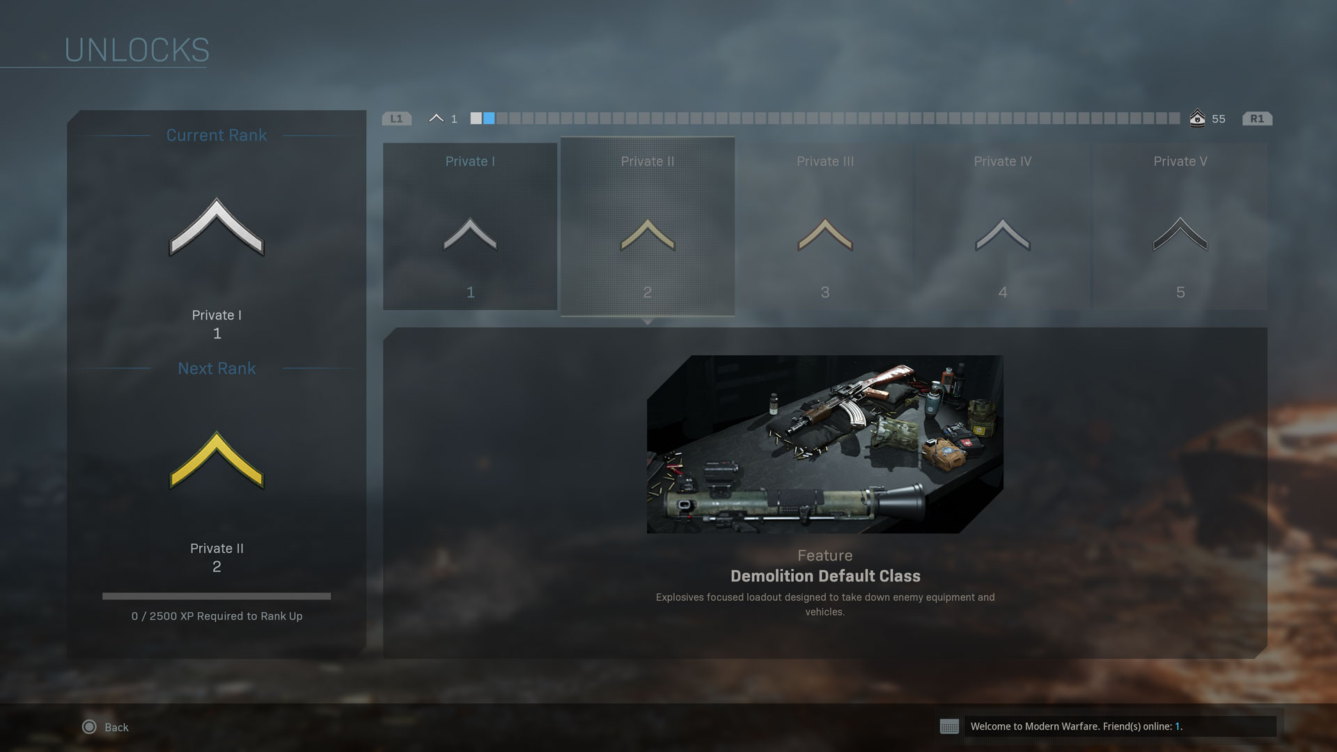 Feature Explaining Player Progression In Call Of Duty Modern Warfare