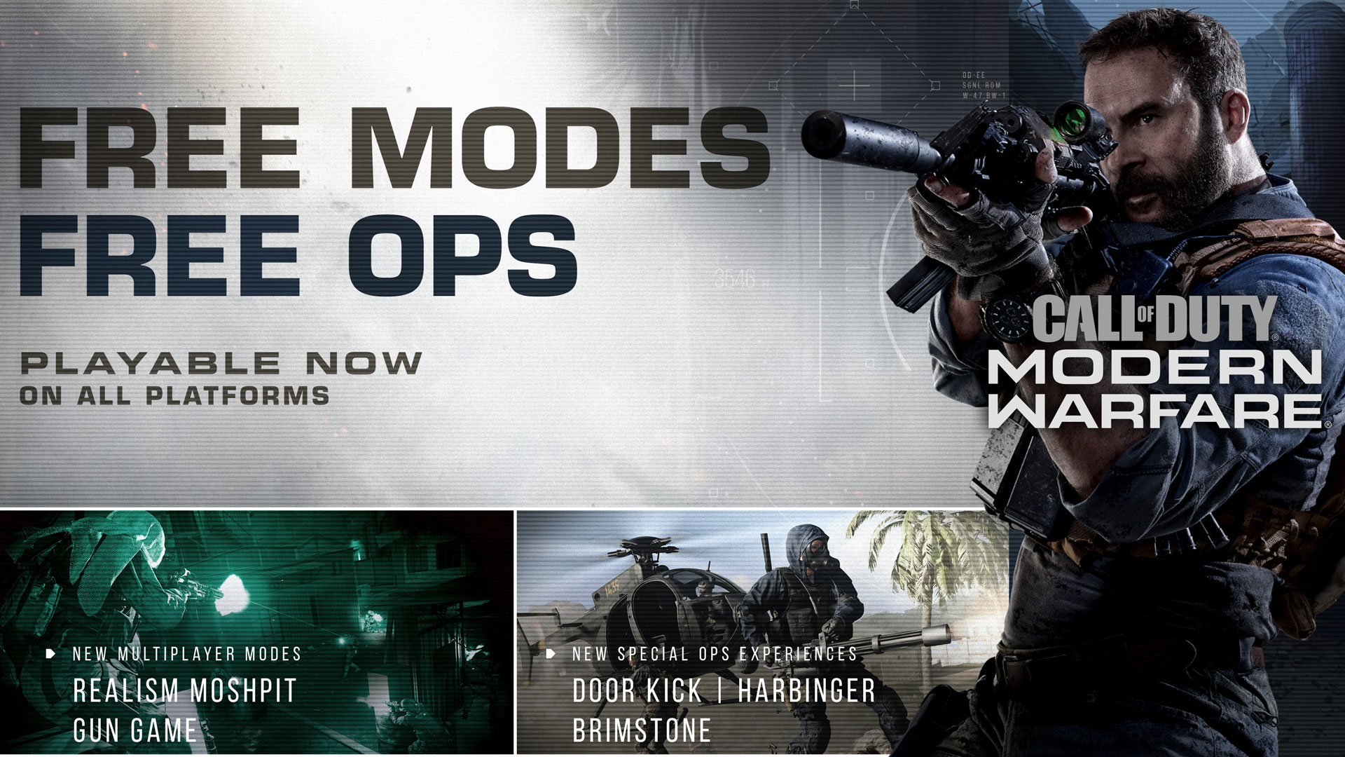 Incoming Intel: Call of Duty®: Modern Warfare® Free Community Content  Launches Today For All Players!