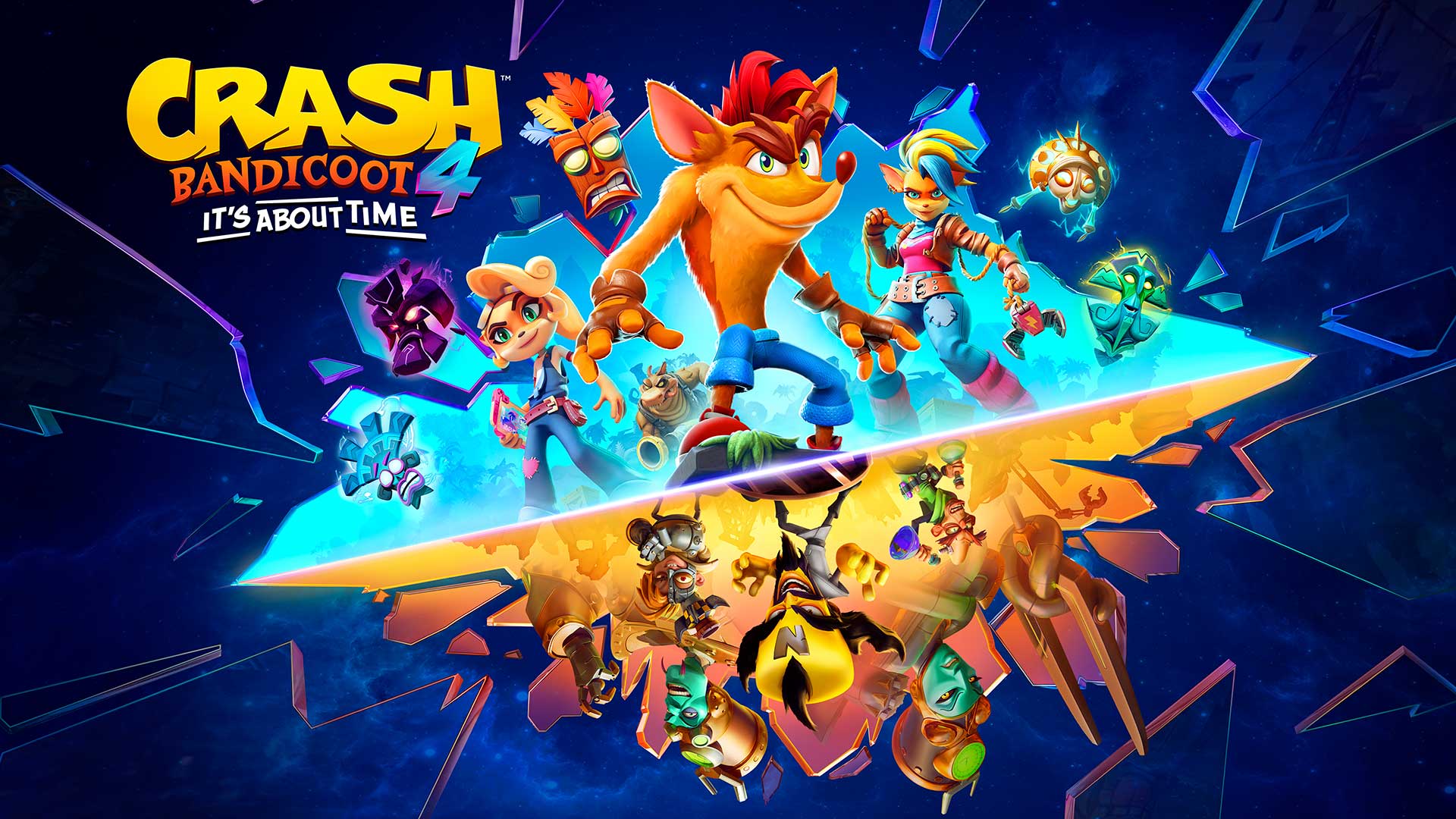 Crash Bandicoot™ It's About Time — Available Now on PlayStation 5, Xbox Series X|S, Nintendo Switch, Soon to Battle.net.